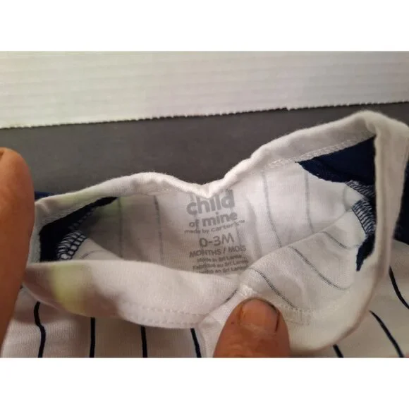 Child of Mine by Carter's Baby Boys' All Star One Piece 0-3 Month - Picture 4 of 5